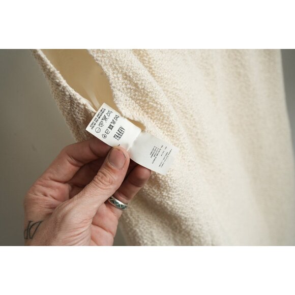 Moschino Pearl Collar Sleeveless Dress Beige New with Tags - Picture 7 of 10